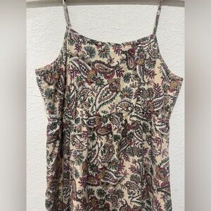 Patrons of Peace Multicolor Paisley Camisole